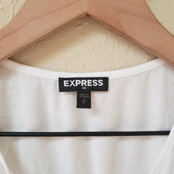Express White Sleeveless Top - Picture 3 of 4